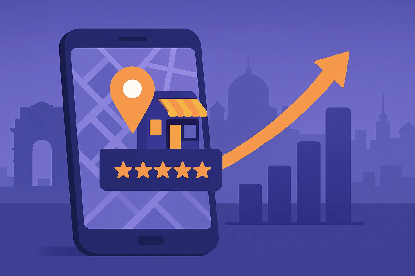 Complete Google Business Profile guide for Delhi businesses to rank higher and get reviews