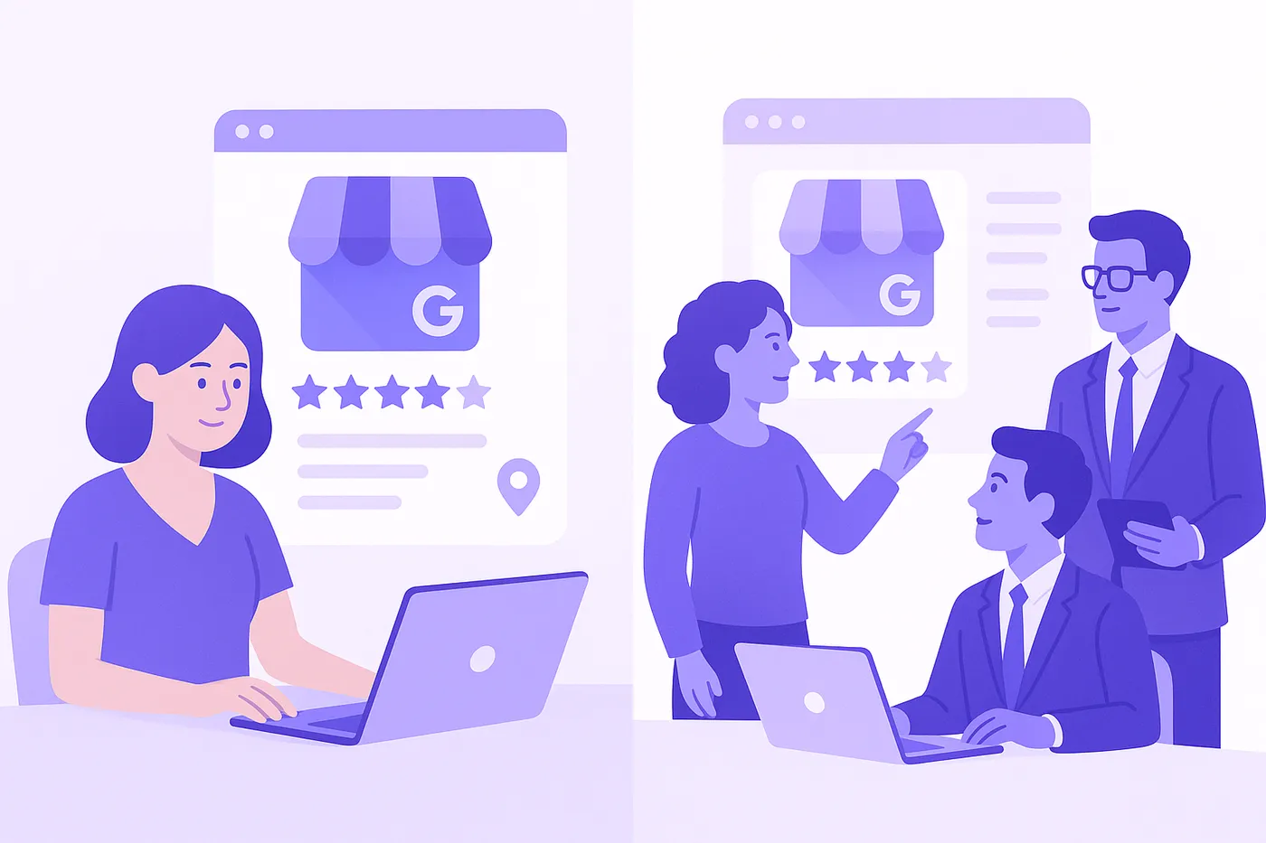 Done-for-you versus DIY Google Business Profile management compared