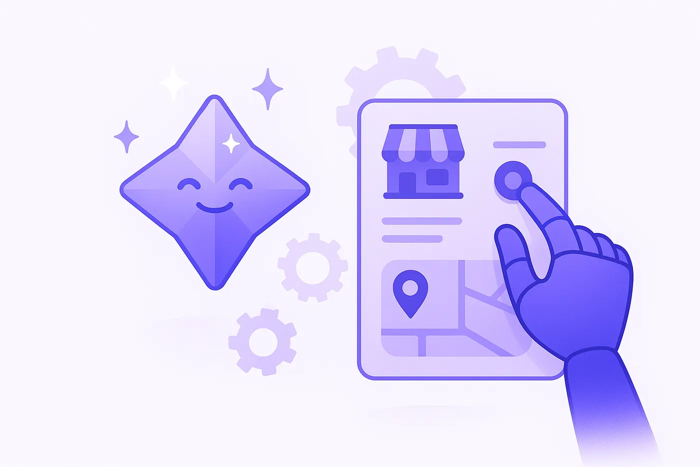 Managing a Google Business Profile by chatting with Google Gemini