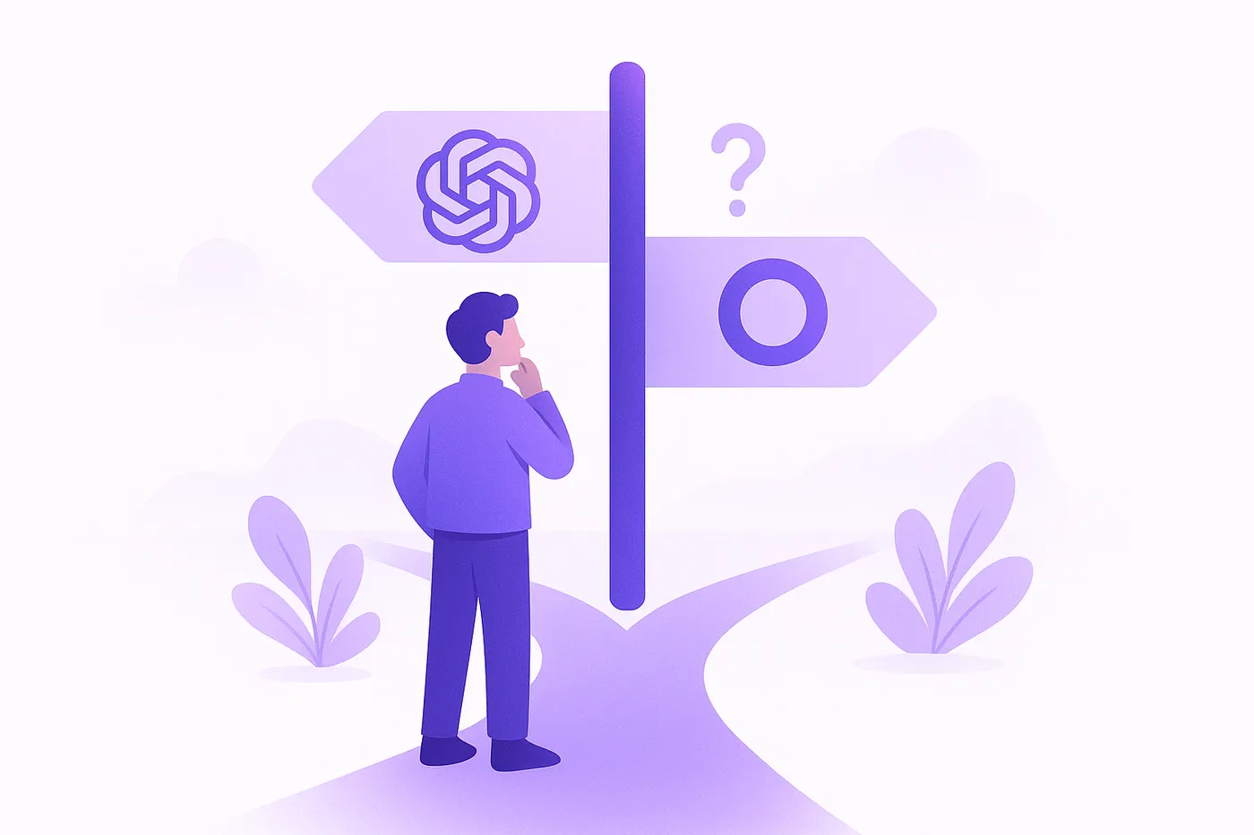 Business owner deciding between ChatGPT and Google for local search visibility