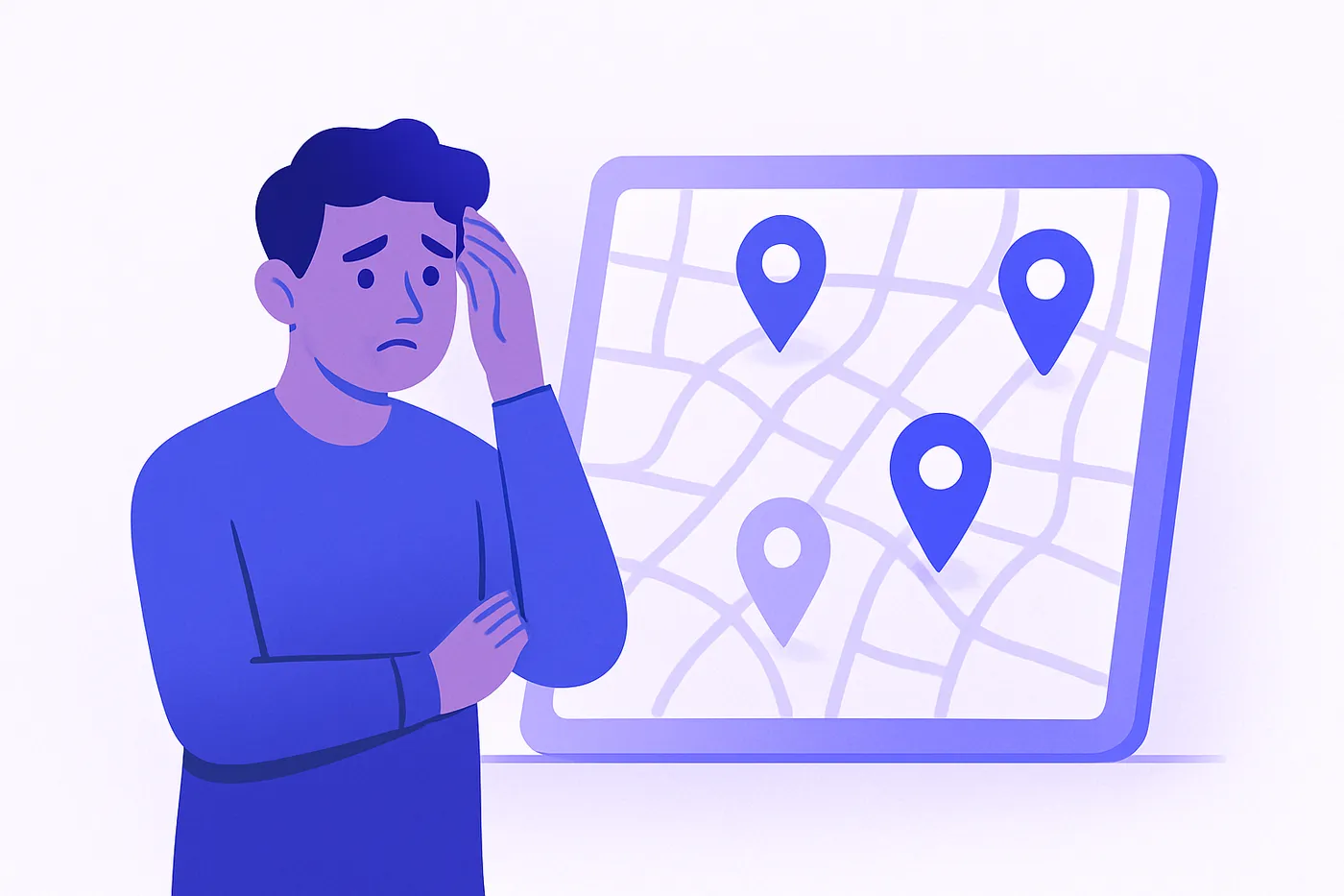 Small business owner puzzled by Google Business Profile map
